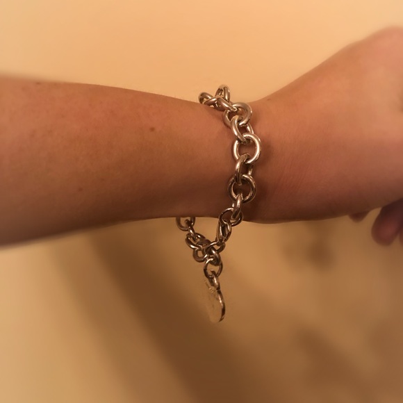 Tiffany heart charm bracelet - Picture 5 of 7